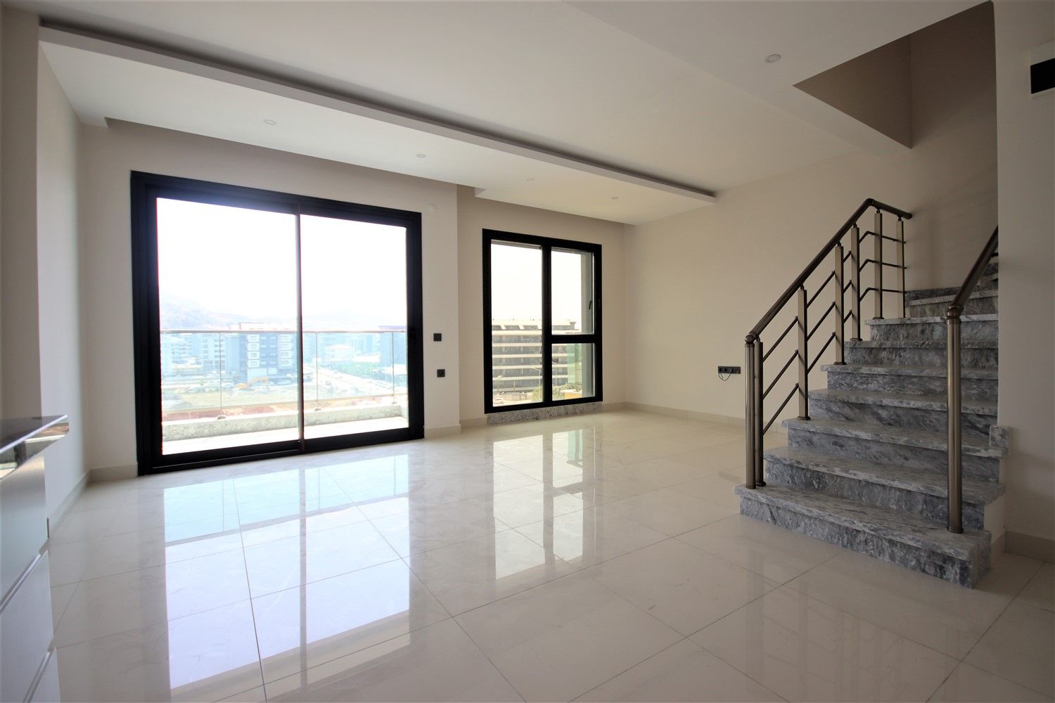 Ready to move in penthouses in 100 m from the sandy beach