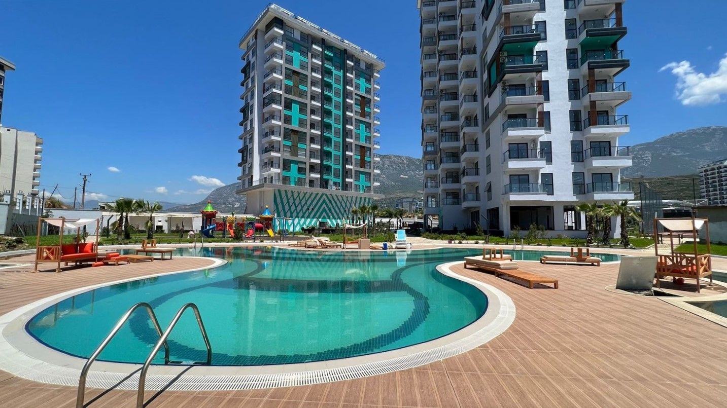 1 bedroom apartment in new building - Mahmutlar, Alanya