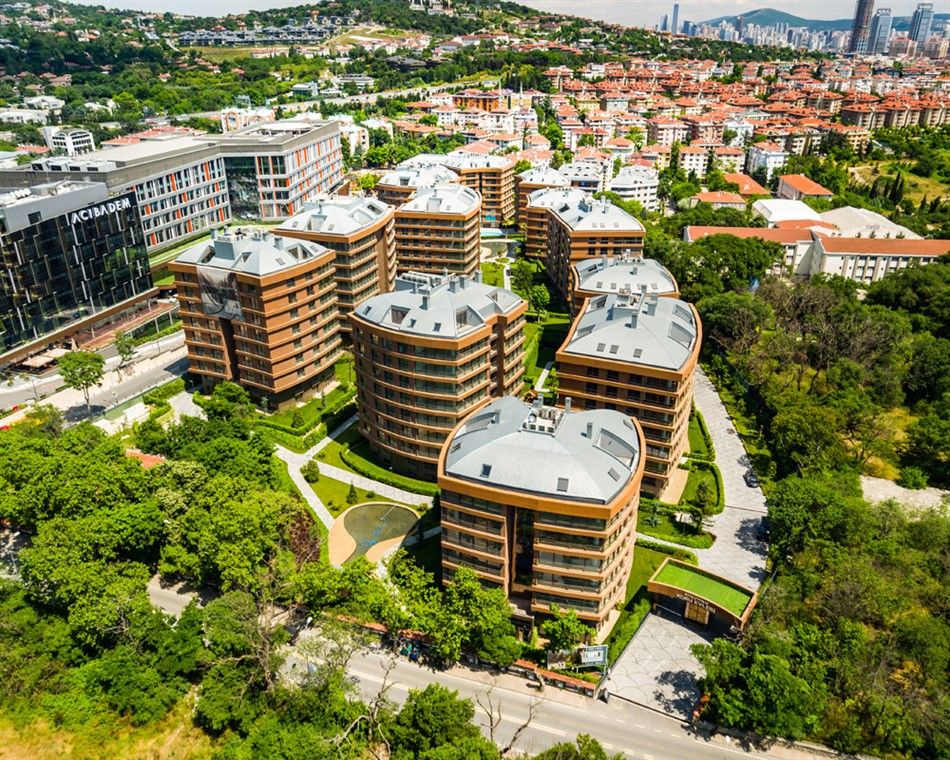 Luxury apartments in premium residential complex in İstanbul