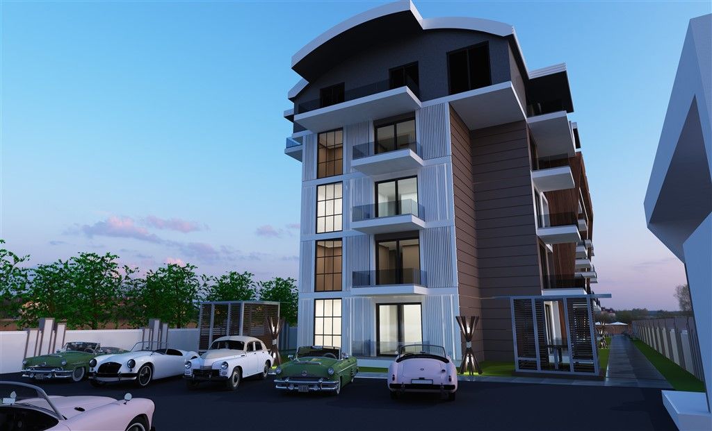 Stylish apartments in a new residential complex - Gazipasa district