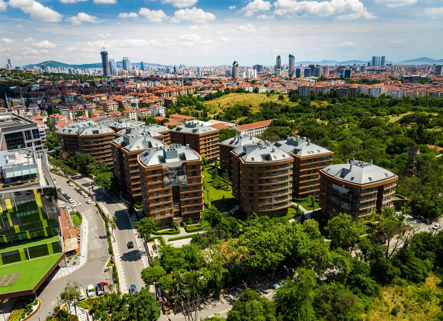 Luxury apartments in premium residential complex in İstanbul