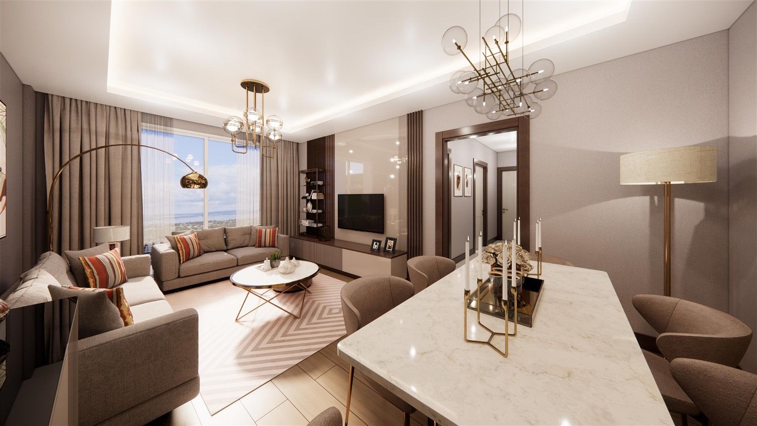 New apartments in Istanbul