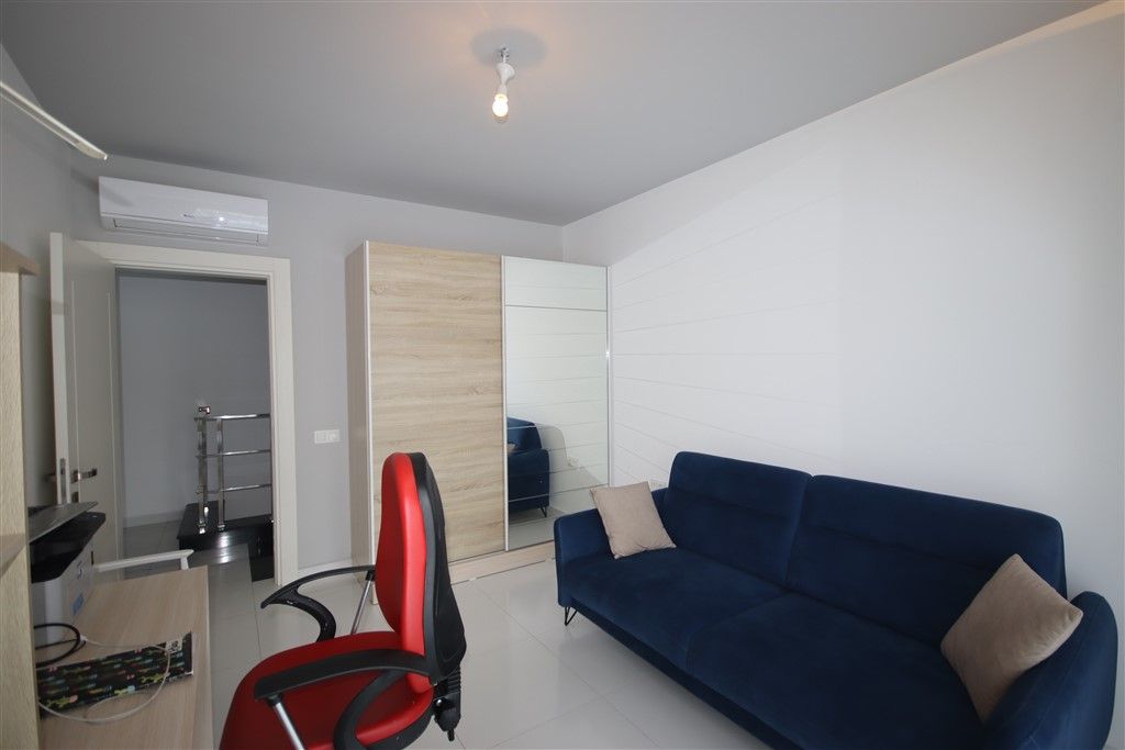 Duplex 2+1 with private garden in Kargıcak, Alanya