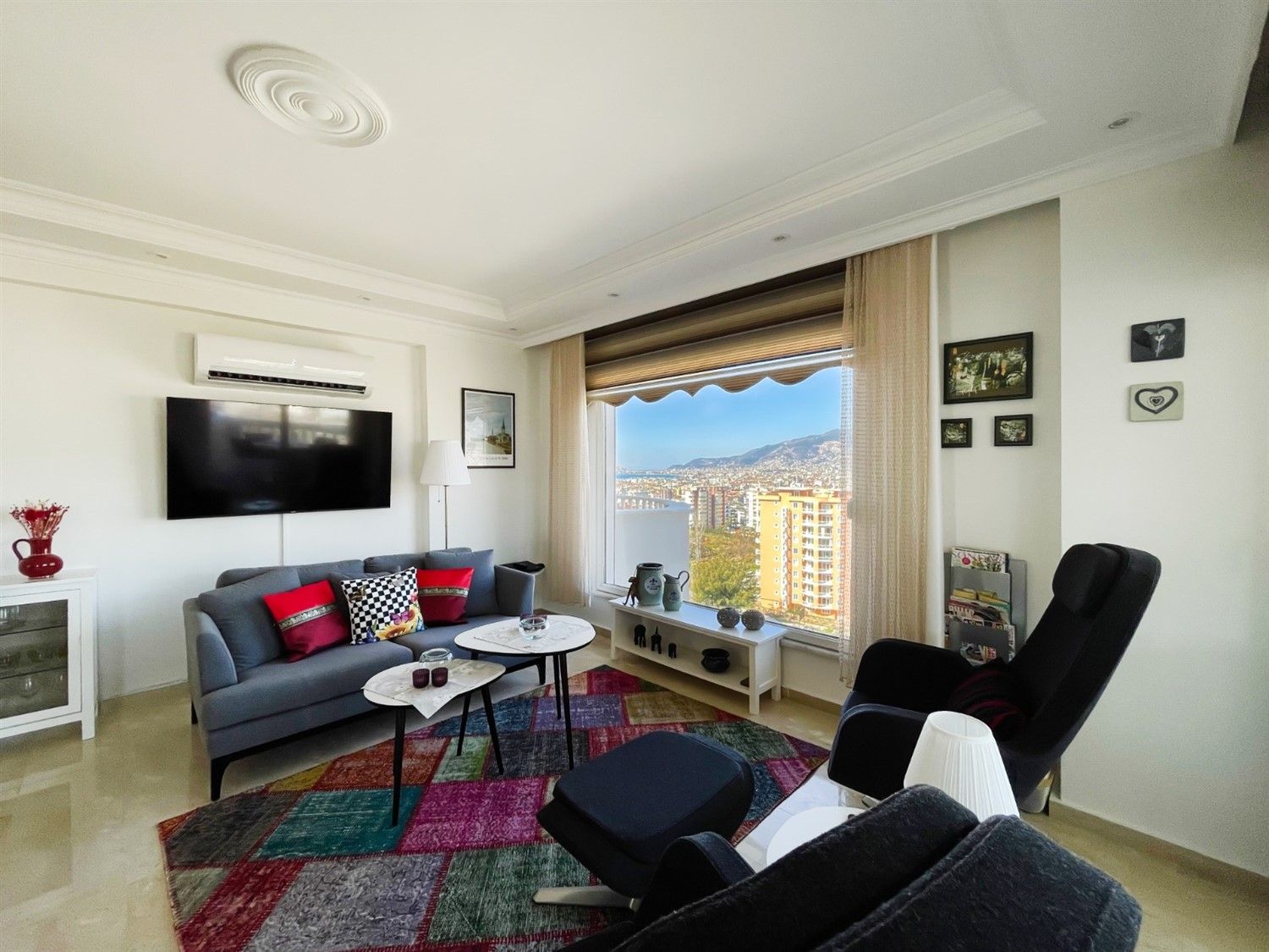 Spacious penthouse 3+1 in Tosmur district - Alanya