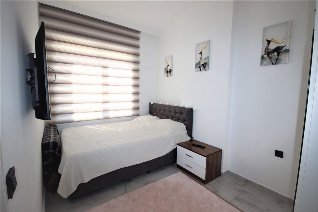 Furnished 1 bedroom apartment - Avsallar district, Alanya