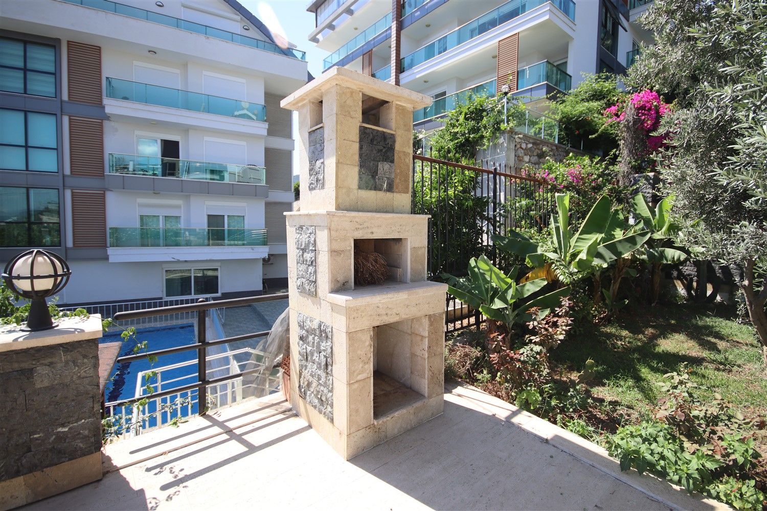 Sea and Alanya castle view duplex apartment 4+1