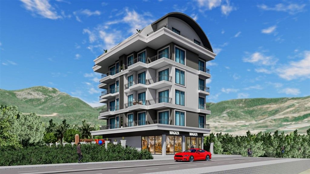 New apartments from the developer in Oba, mountain views