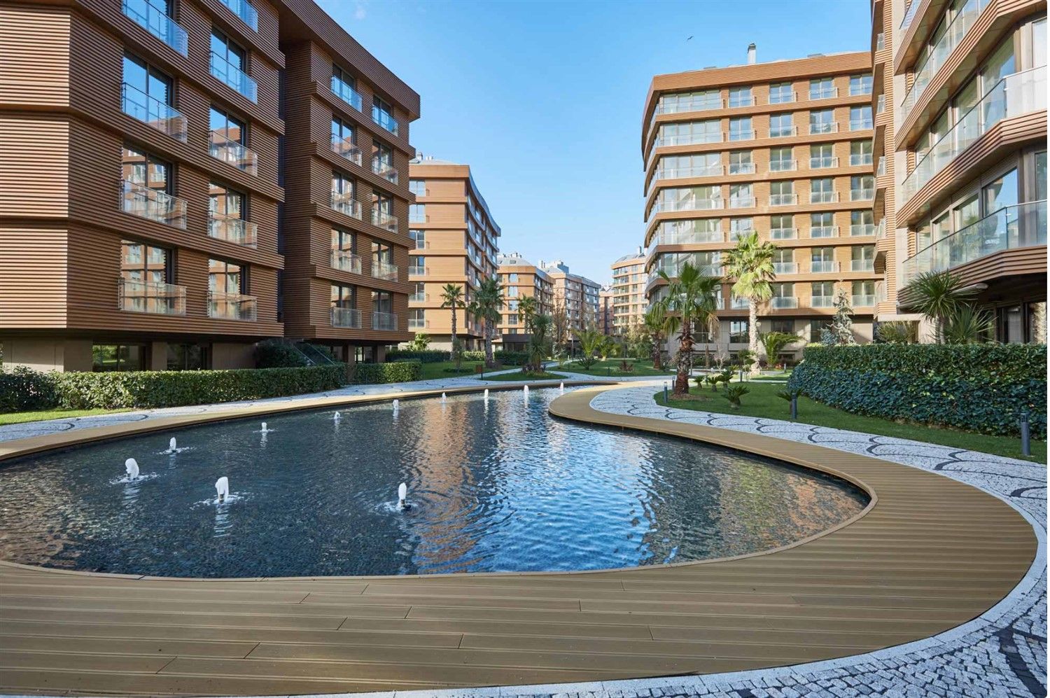 Luxury apartments in premium residential complex in İstanbul