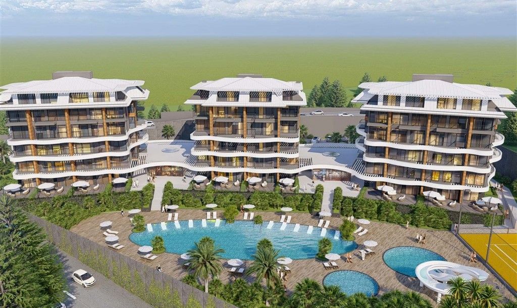 New project in an area with a good beach - Kargıcak