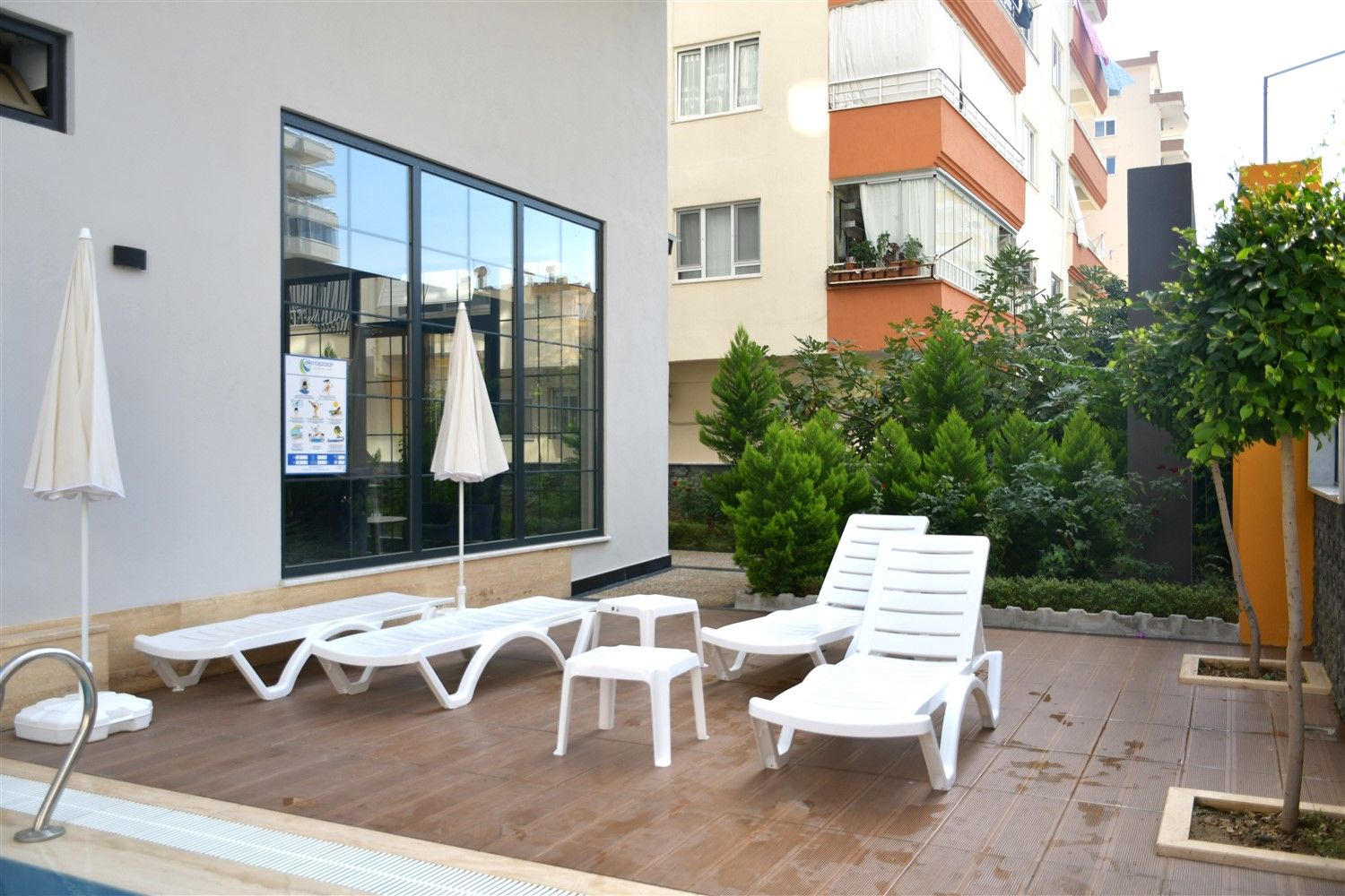 Spacious 2+1 furnished apartment - 150 m from the sea