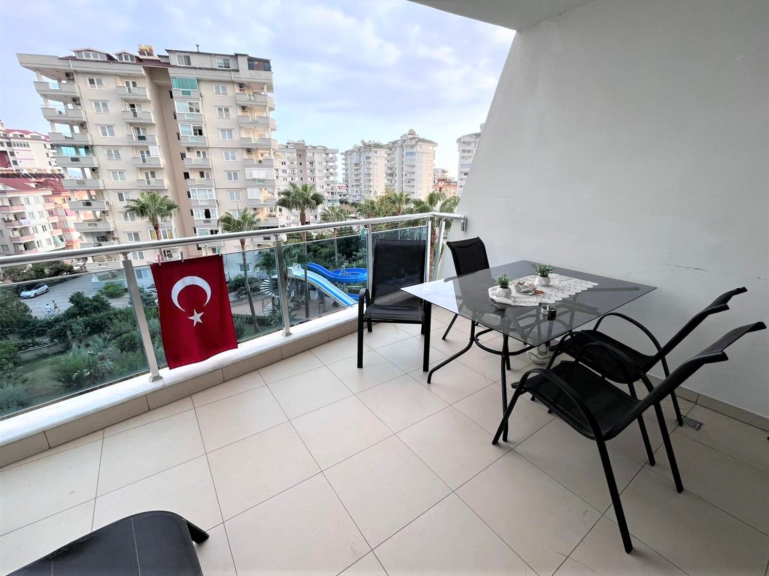 Apartment 2+1 in complex with full infrastructure - Cikcilli, Alanya