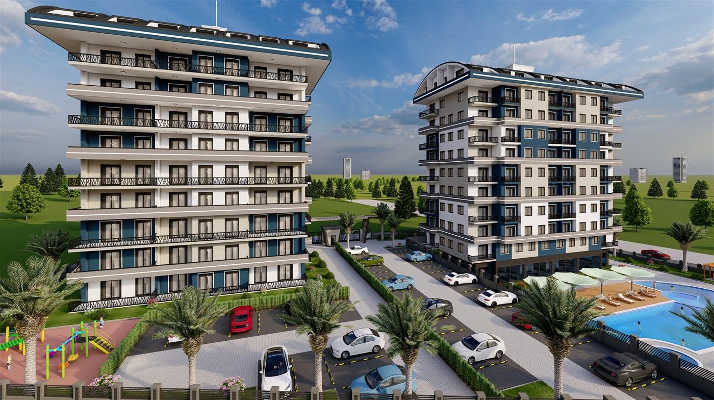 New residential complex in the promising Payallar district, Alanya