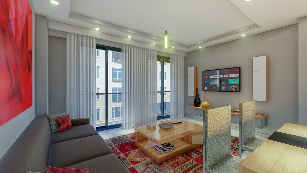 New apartments in the tourist district of Istanbul - Beyoglu