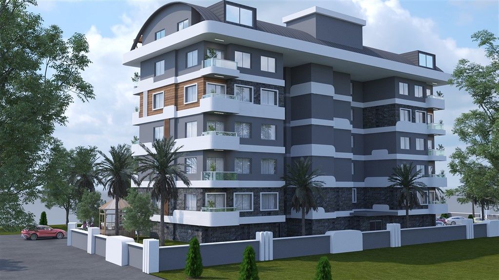 New building in an ecologically clean district of Alanya - Gazipasa