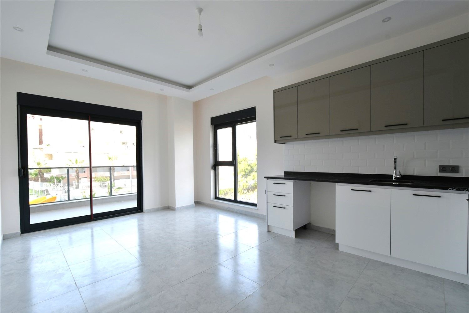 1+1 apartments in new residence, Avsallar district