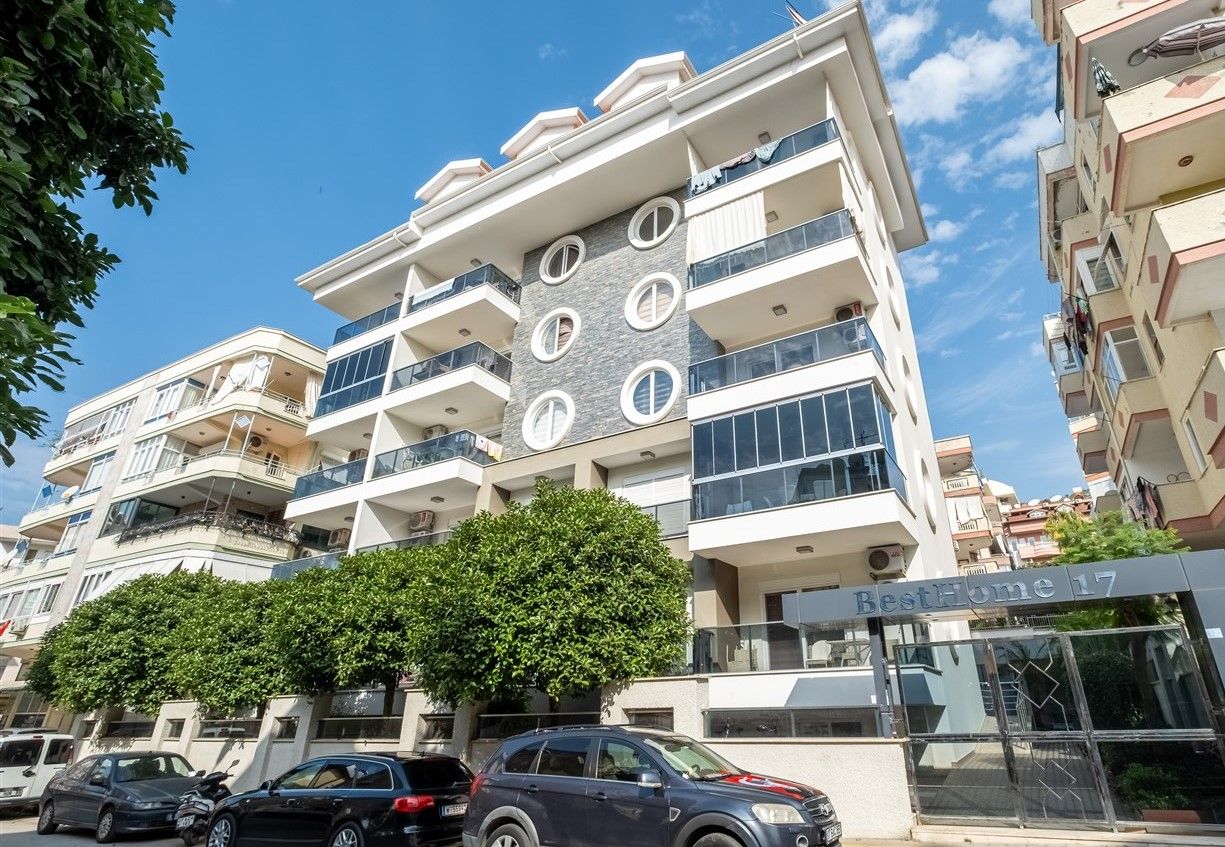 1+1 apartment with furniture, Cleopatra beach district