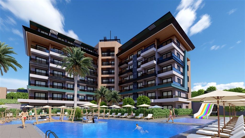 Large-scale premium complex, 100 m from sandy beaches and azure sea