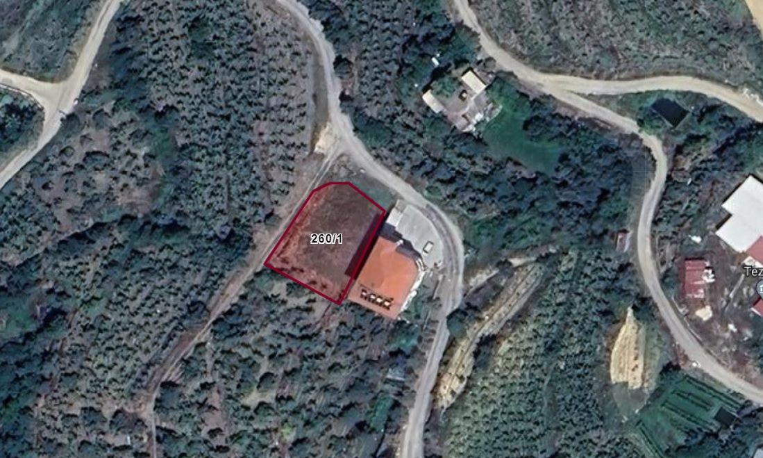 Land in Mahmutlar for the construction of residential complex