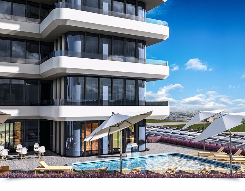 Stylish residential complex in Avcilar district - Istanbul