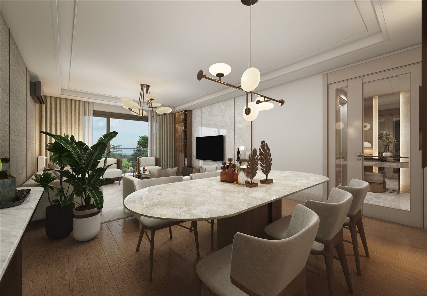 New apartments in Istanbul
