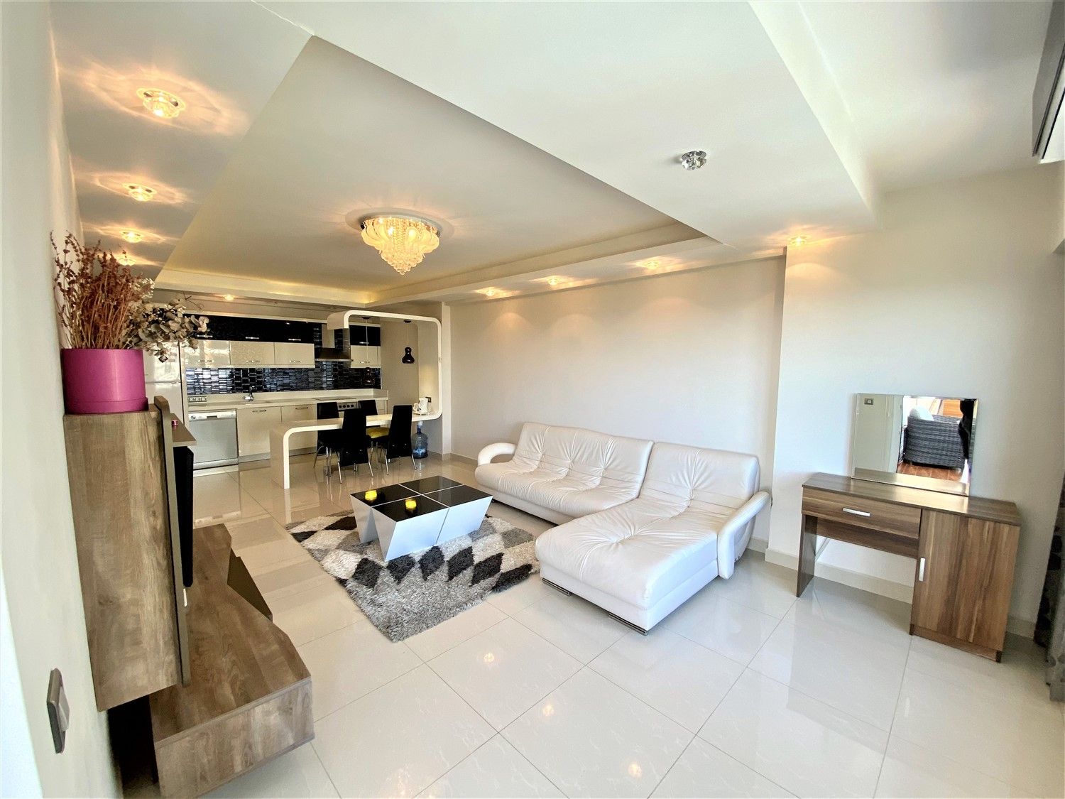 Furnished 2+1 apartment in luxury residence