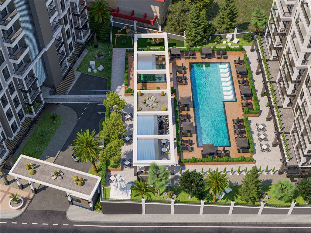 New project in a good location - the center of Alanya