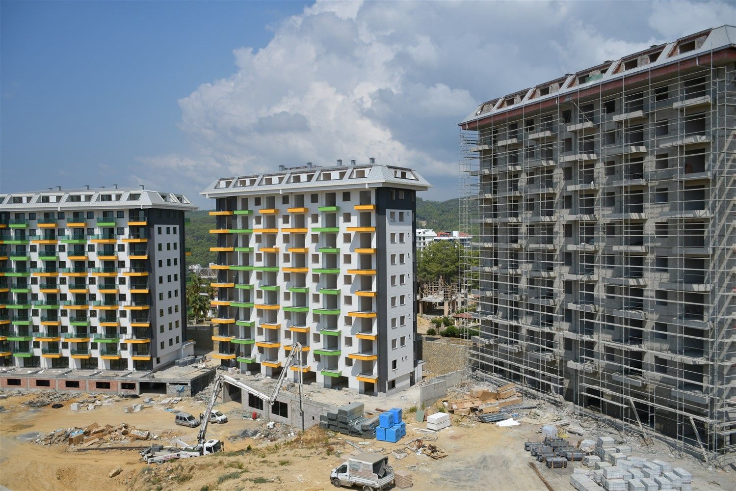 Apartment in project under construction in Avsallar district, Alanya