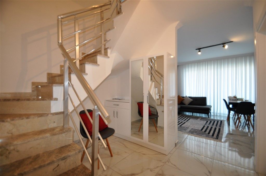 Furnished 3-berdooms penthouse in ecological district of Alanya - Avsallar