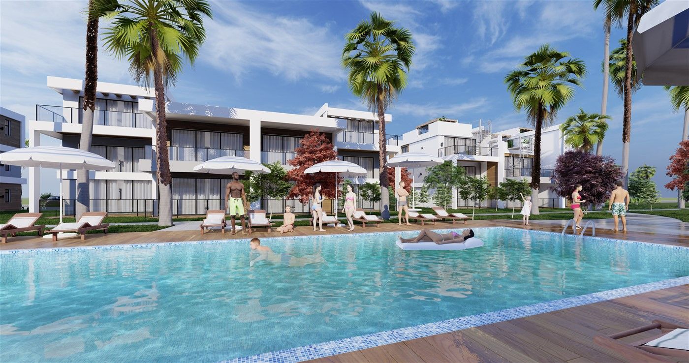 Villa 2+1 in a luxury project, 200 m from the sandy beach