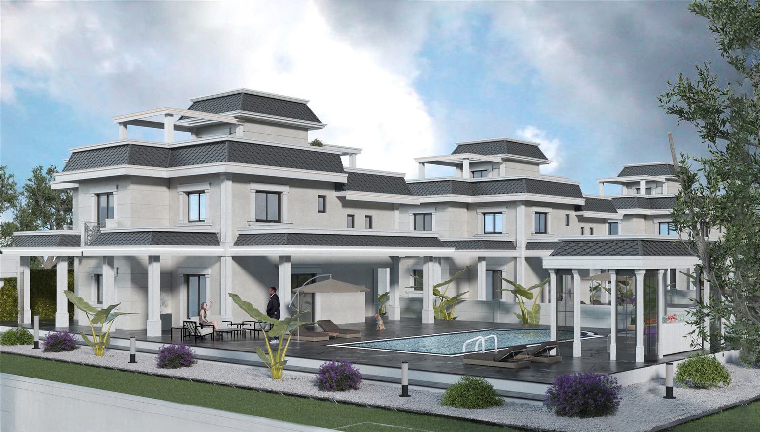 Villas of various types and layouts in new project - Northern Cyprus