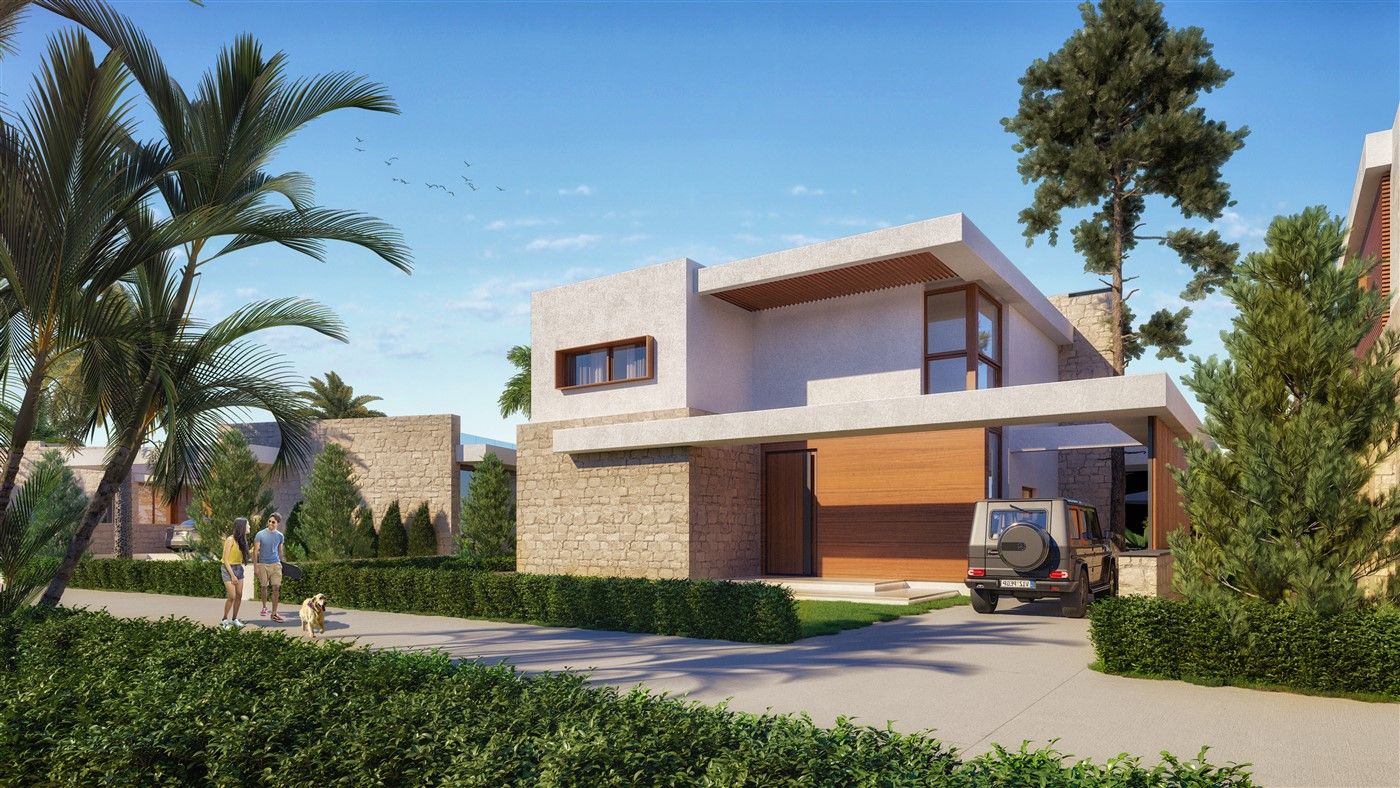 Luxury 4+1 villas with private pool in an elite project