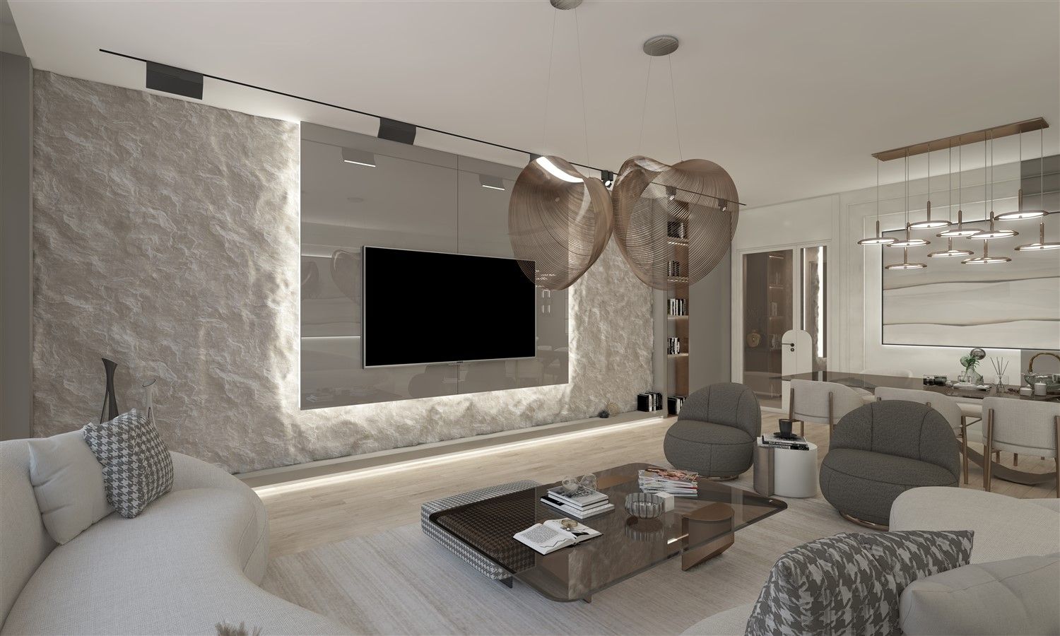 New complex of luxury villas with all amenities in Istanbul