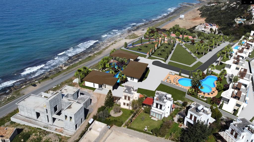 Villas and bungalows in a new project on the Mediterranean coast