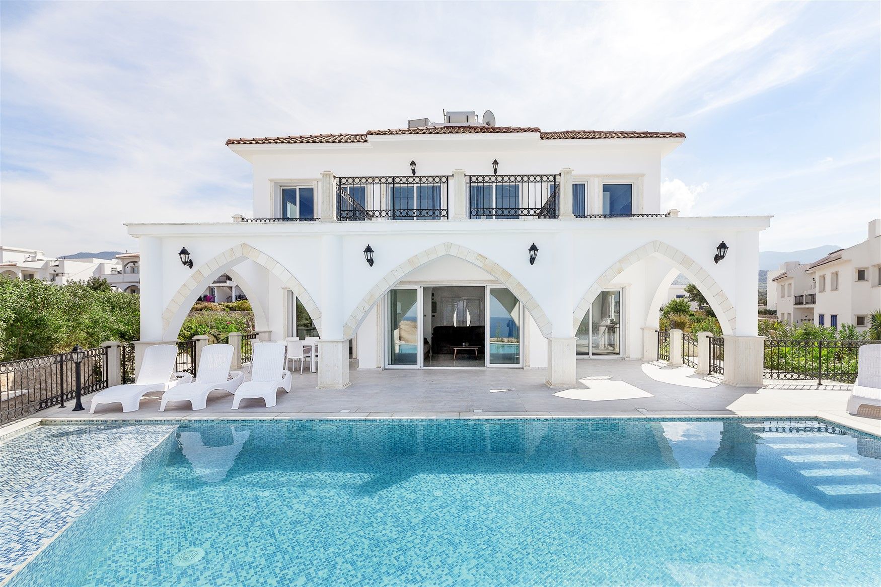 Luxury villas with different layouts on the seaside - Northern Cyprus