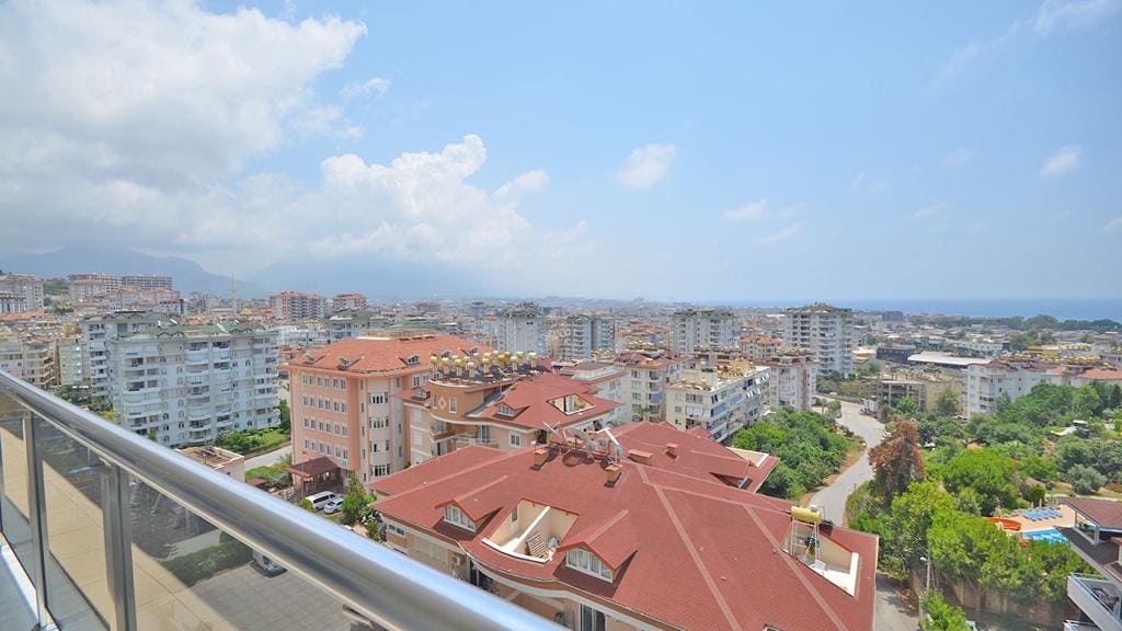 Spacious view apartment 4+1 with separate kitchen in Cikcilli