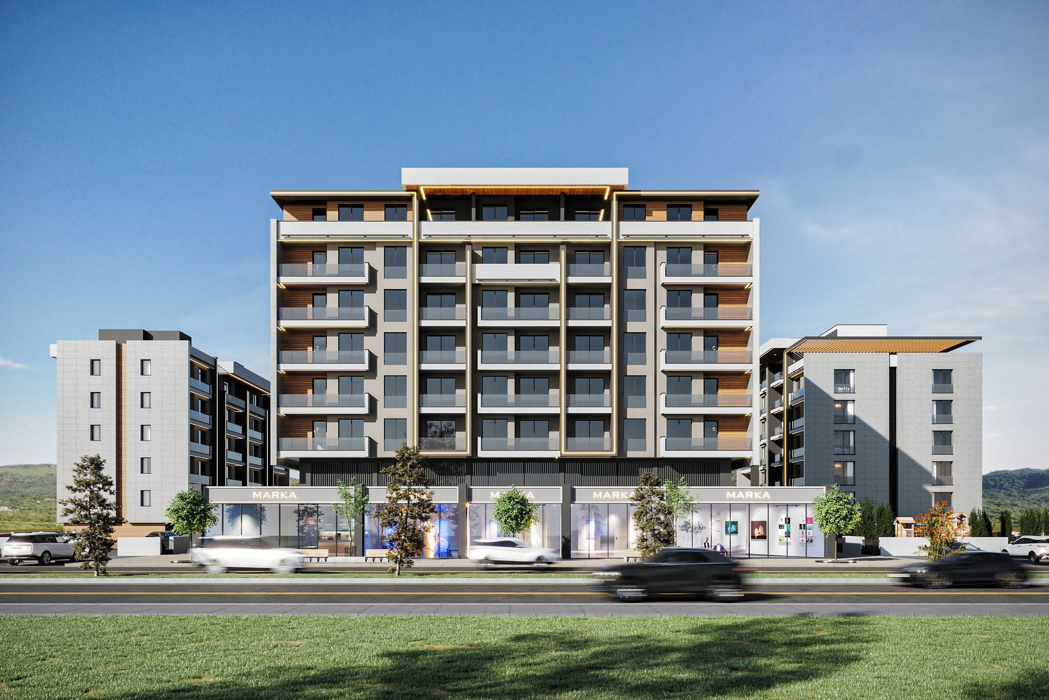 New apartments in Antalya, Kepez district